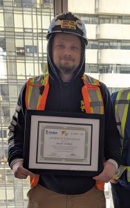 Matt Yorke, recipient of the OGMA/AGMCA 2025 Fall Bursary Award